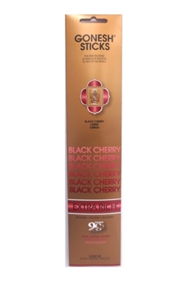 Picture of GONESH INCENSE STICKS BLACK CHERRY 20PK