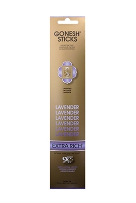 Picture of GONESH INCENSE STICKS LAVENDER STICKS 20PK