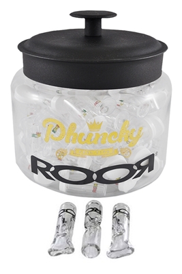 Picture of ROOR PHUNCKY FEEL TIP JAR 75 GLASS FILTER TIPS