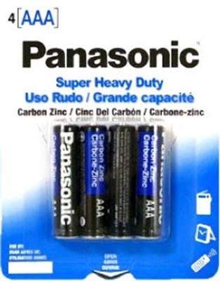 Picture of PANASONIC BATTERY AAA4 HD