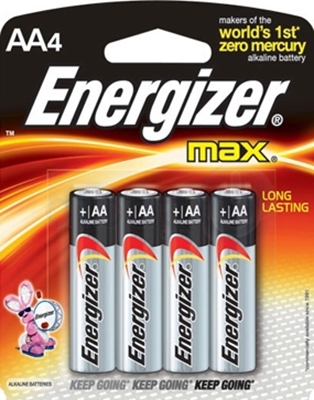 Picture of ENERGIZER BATTERY AA4 (US)