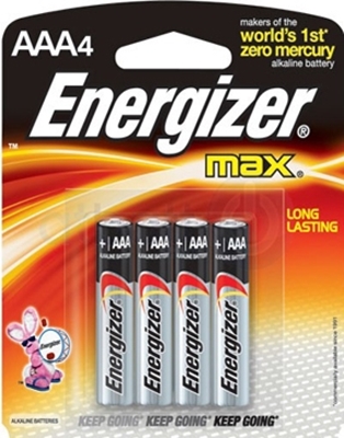 Picture of ENERGIZER BATTERY AAA4 (US)