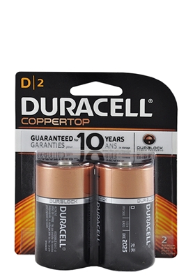 Picture of DURACELL BATTERY D2 (COPPERTOP)