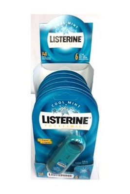 Picture of LISTERINE POCKETMIST SPRAY COOLMINT 6S