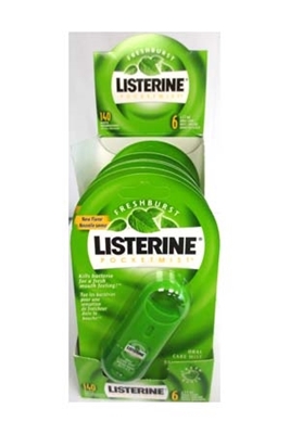 Picture of LISTERINE POCKETMIST SPRAY FRESHBURST 6S