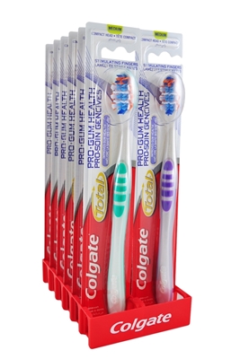 Picture of COLGATE TOOTHBRUSH PRO GUM HEALTH MEDIUM 12PK