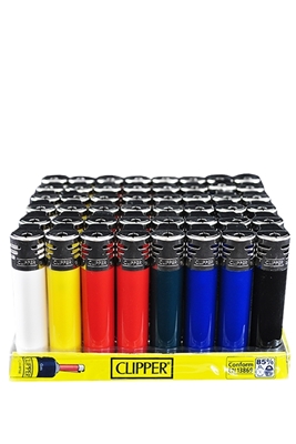 Picture of CLIPPER LIGHTER MINI SOLID ASSRT 48S