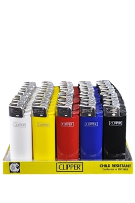 Picture of CLIPPER LIGHTER MINI SOLID ASSRT 50S