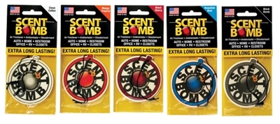 Picture of SCENT BOMB AIR FRESHENER ASSORTED. 24S