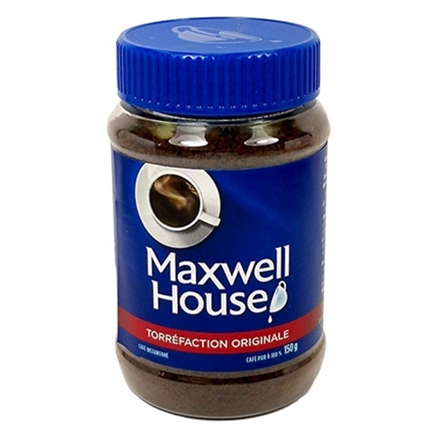 Vanpak Ltd.. STASH CAN MAXWELL HOUSE 150G