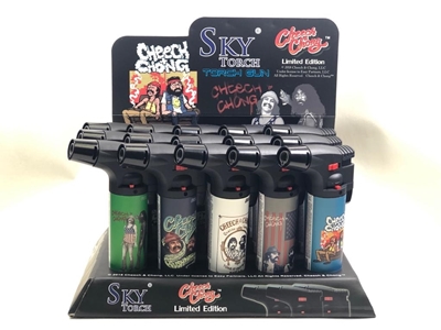 Picture of SKY TORCH CHEECH & CHONG  GUN LIGHTER  15'S