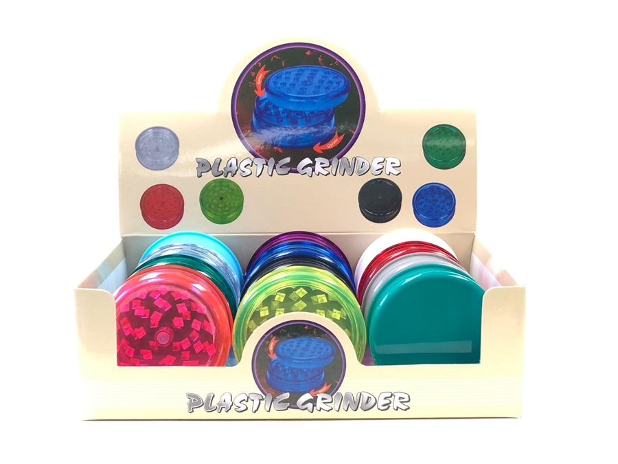 Picture of Plastic  63mm 3-Piece Grinder Display Case – 12pcs