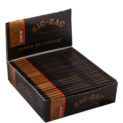 Picture of Zig Zag King Size Cigarette Papers – 24 Pack Box