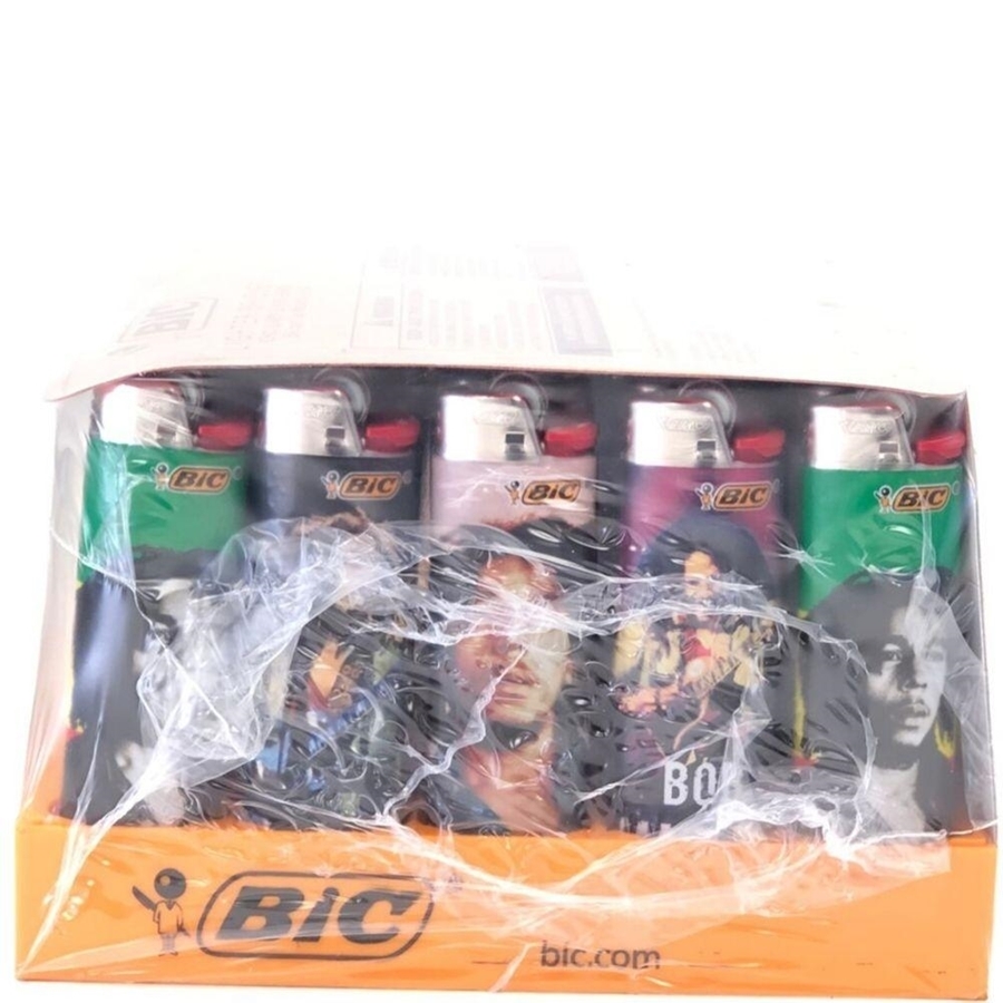 Picture of Bic Large Regular BOB MARLEY Series - 50 Pcs Display Case