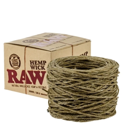 Picture of Raw Hemp Wick - 100ft/ 30.5 Meters