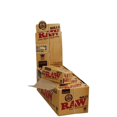 Picture of RAW Classic King Size 3 Meter Rolls - 12 Per Box
