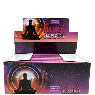 Picture of Nandita Aura Cleansing Incense Sticks  - 12 Packs