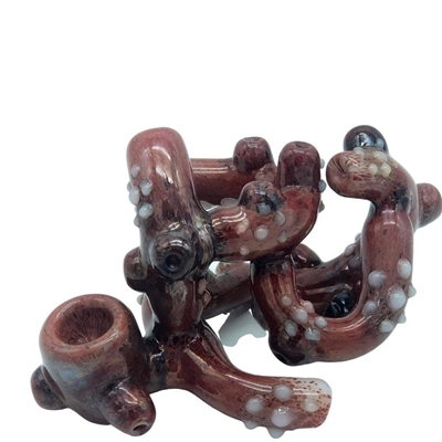 Picture of Handpipe Floating Amoeba Glass