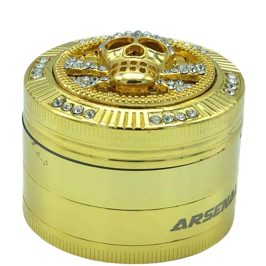 Picture of Grinder Gold Encrusted 52mm 4-Piece