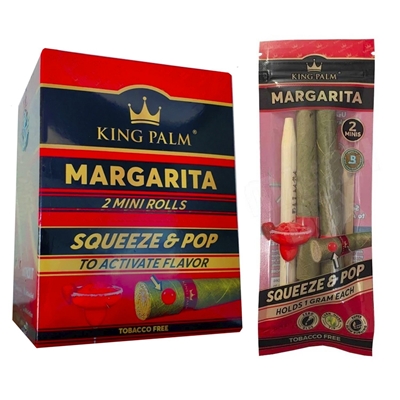 Picture of King Palm 2 Mini Rolls Maragarita - 20 Pack