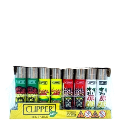 Picture of CLIPPER LIGHTER RASTA SERIES 48'S