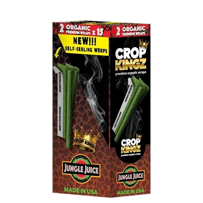 Picture of CROP KINGZ ORGANIC WRAPS 15'S -JUNGLE JUICE