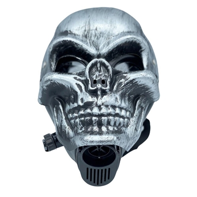 Picture of Gas Mask  Skull With Acrylic Pipe