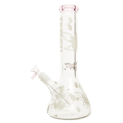 Picture of 14" Pineapple Express Glow In The Dark Beaker Bong