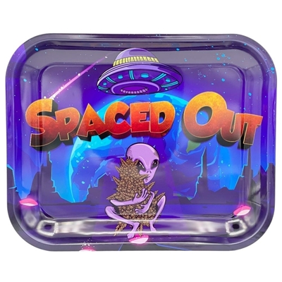 Picture of Large  Metal Rolling Tray -Spaced Out OG