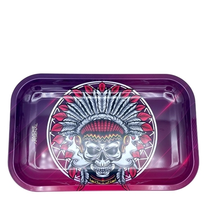 Picture of Medium Metal Rolling Tray - Up In Smoke